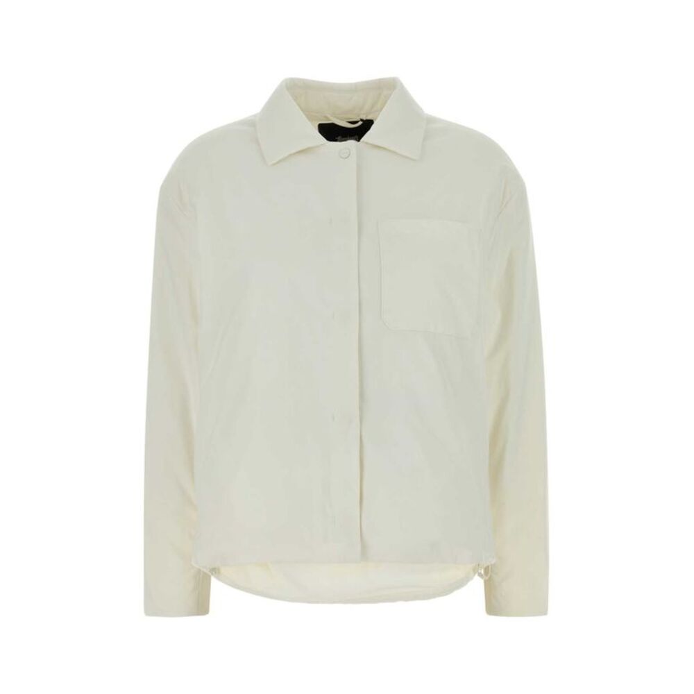 Herno Laminar Women White Nylon Jacket